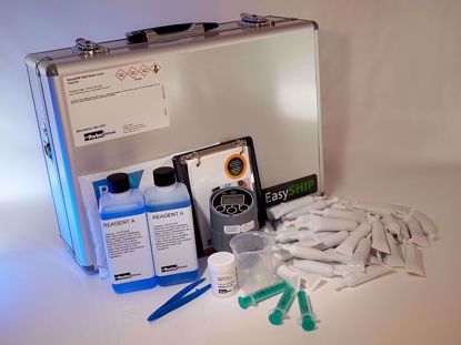 An economical wet-chemistry test kit for customers wishing to only test water in oil content.